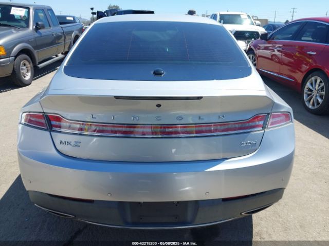 3LN6L5MU4JR608001 Lincoln Mkz Hybrid Reserve
