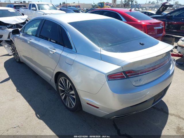 3LN6L5MU4JR608001 Lincoln Mkz Hybrid Reserve
