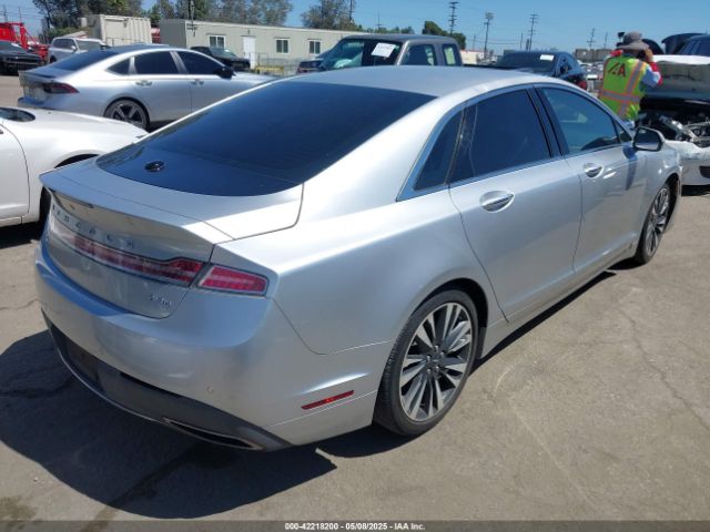 3LN6L5MU4JR608001 Lincoln Mkz Hybrid Reserve