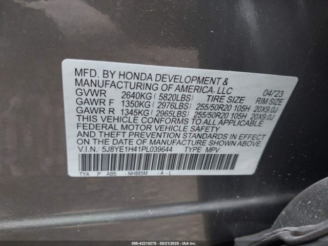 2023 ACURA MDX 5J8YE1H41PL039644 Photo 8