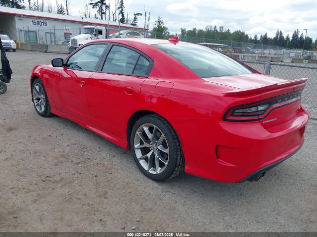 2C3CDXHG4NH166072 Dodge Charger Gt Rwd