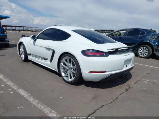 2025 PORSCHE 718 CAYMAN WP0AA2A83SK255637 Photo 2