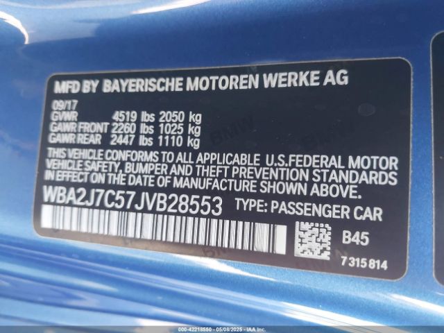 2018 BMW M240I WBA2J7C57JVB28553 Photo 8