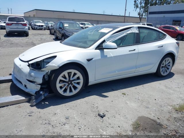 2021 TESLA MODEL 3 5YJ3E1EA4MF874784 Photo 1