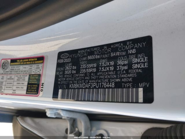 2023 HYUNDAI IONIQ 5 KM8KMDAF3PU176448 Photo 8