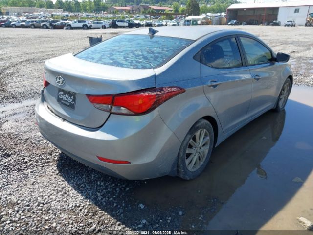 KMHDH4AEXEU148289 Hyundai ELANTRA SE