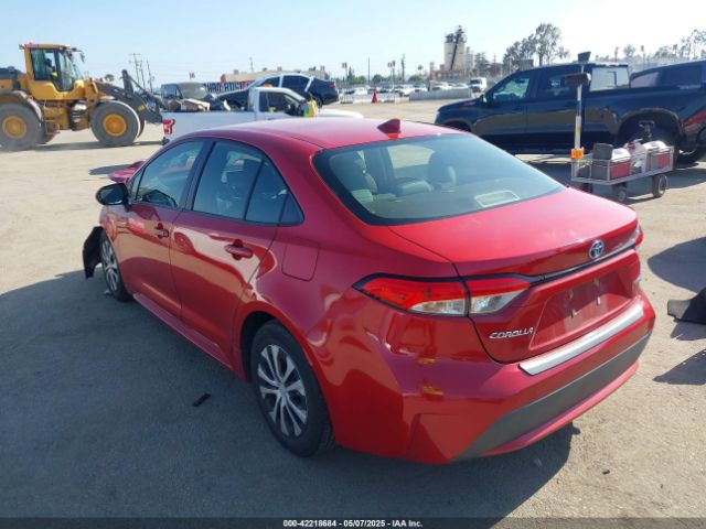 JTDEBRBEXLJ024365 Toyota Corolla Hybrid Le