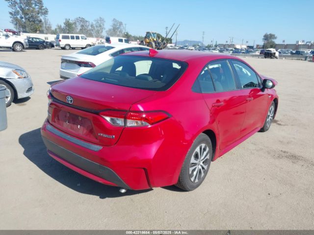 JTDEBRBEXLJ024365 Toyota Corolla Hybrid Le