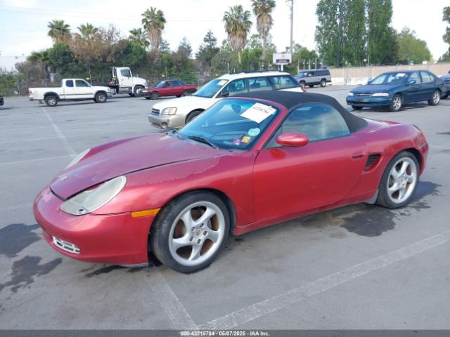 2002 PORSCHE BOXSTER WP0CA29842U621669 Photo 1