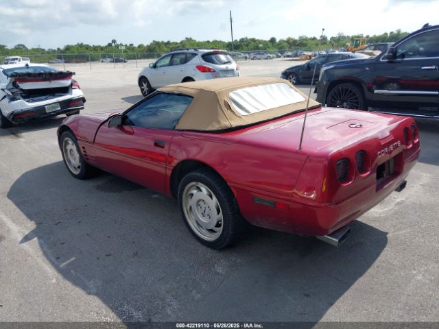1991 CHEVROLET CORVETTE 1G1YY3382M5116414 Photo 2