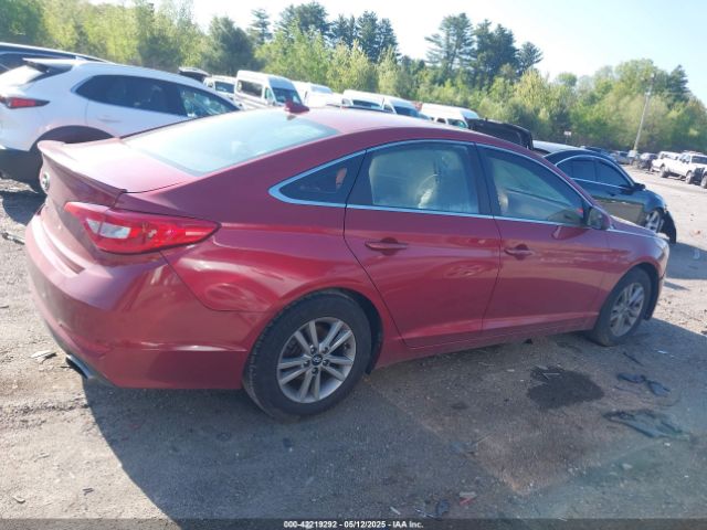 5NPE24AF4FH123645 Hyundai SONATA SE