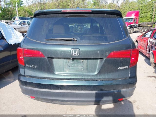 5FNYF6H36JB016919 Honda Pilot Ex