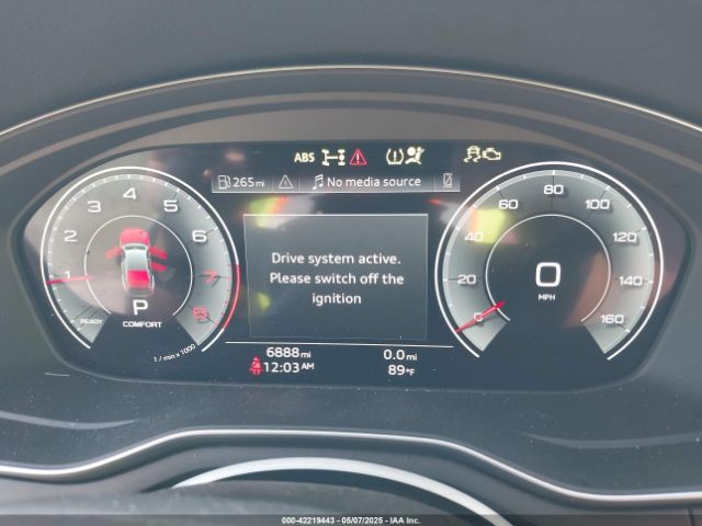 WAUDACF51SA006614 Audi A5 Sportback Premium 45 Tfsi S Line Quattro S Tronic
