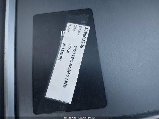 2023 TESLA MODEL Y 7SAYGDEEXPA027342 Photo 10