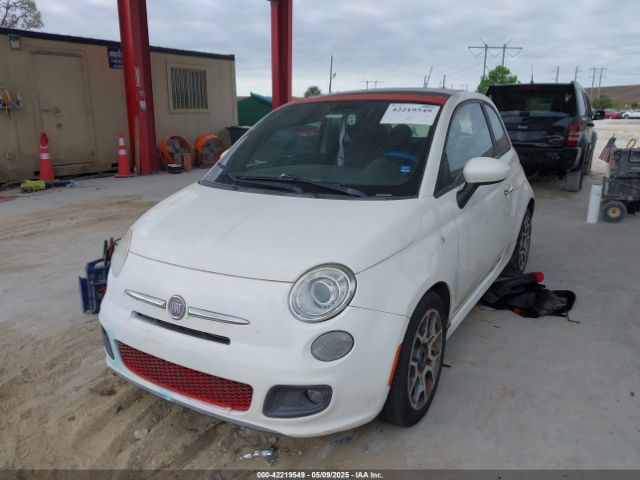 2013 FIAT 500 3C3CFFBR6DT554585 Photo 1
