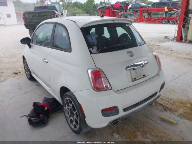 2013 FIAT 500 3C3CFFBR6DT554585 Photo 2