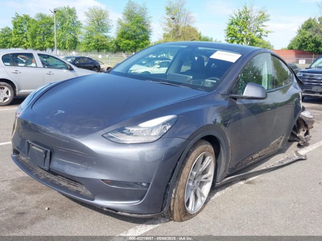 2021 TESLA MODEL Y 5YJYGDEE7MF278685 Photo 1