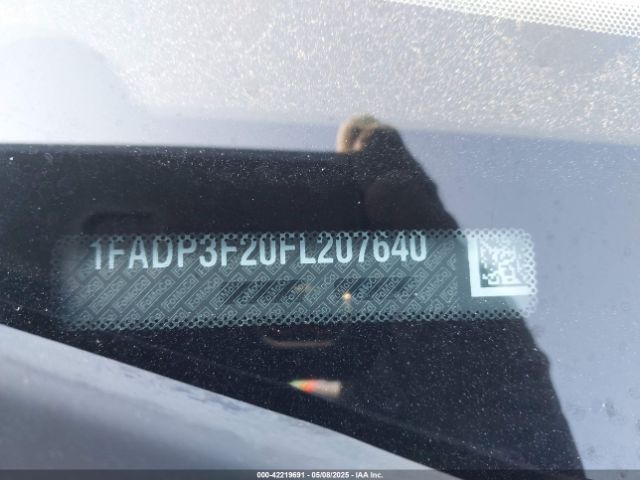 2015 FORD FOCUS 1FADP3F20FL207640 Photo 8