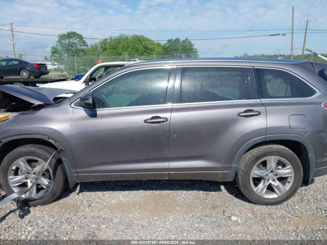 5TDDKRFH1FS112308 Toyota Highlander Limited V6