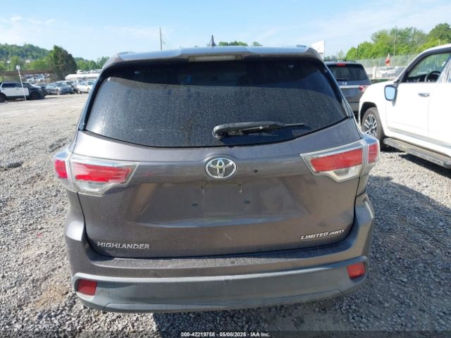 5TDDKRFH1FS112308 Toyota Highlander Limited V6