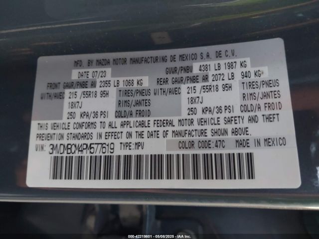 2023 MAZDA CX-30 3MVDMBCM4PM577619 Photo 8