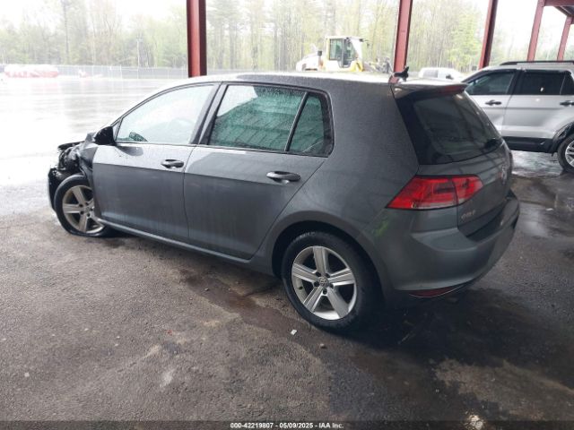 3VW217AU0HM015992 Volkswagen Golf Tsi S 4-door/tsi Se 4-door/tsi Sel 4-door/tsi Wolfsburg Edition 4-door