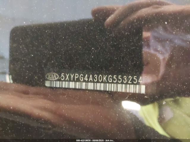 5XYPG4A30KG553254 KIA Sorento 2.4l L