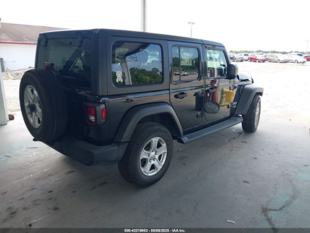 1C4HJXDN6KW668593 Jeep Wrangler Unlimited Sport S 4x4