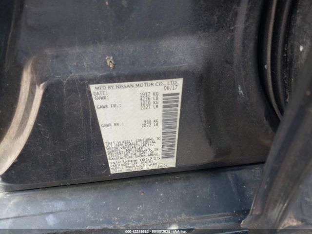 2017 NISSAN ALTIMA 1N4AL3AP4HN365715 Photo 8