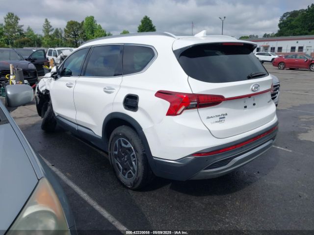 2022 HYUNDAI SANTA FE HYBRID KM8S2DA15NU026333 Photo 2