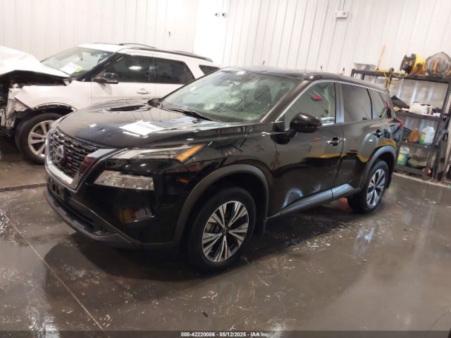 5N1BT3BBXNC717989 Nissan Rogue Sv Intelligent Awd
