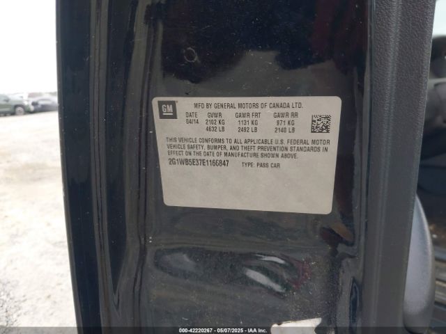 2G1WB5E37E1166847 Chevrolet Impala Limited Lt