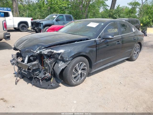 KMHL24JJ9MA033161 Hyundai Sonata Blue