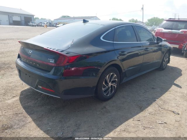 KMHL24JJ9MA033161 Hyundai Sonata Blue