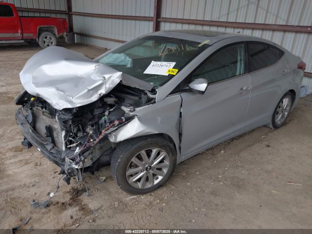 KMHDH4AE0FU342119 Hyundai ELANTRA SE