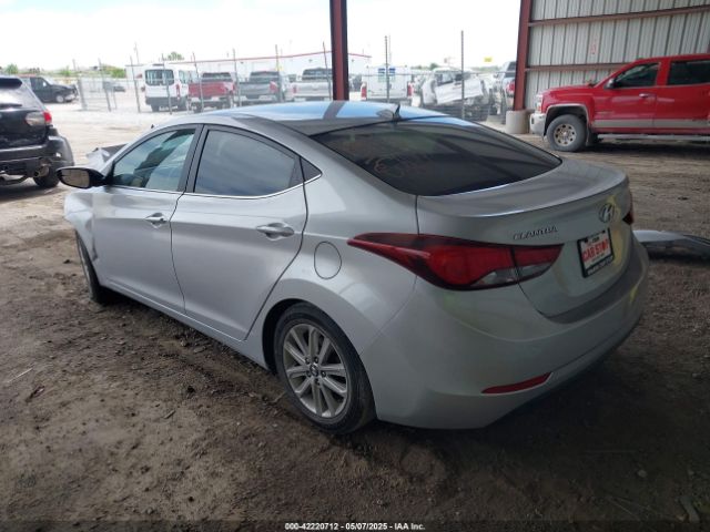 KMHDH4AE0FU342119 Hyundai ELANTRA SE