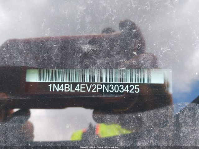 1N4BL4EV2PN303425 Nissan Altima Sl Fwd