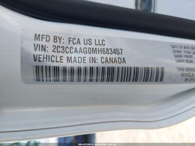 2021 CHRYSLER 300 2C3CCAAG0MH683457 Photo 8