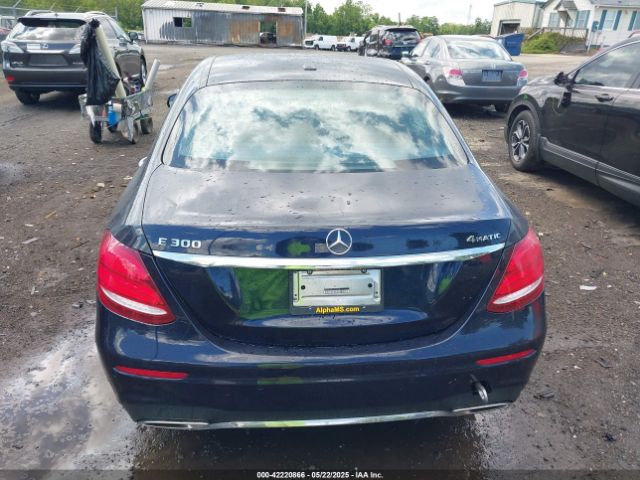 WDDZF4KB7JA432582 Mercedes-Benz E 300 4matic