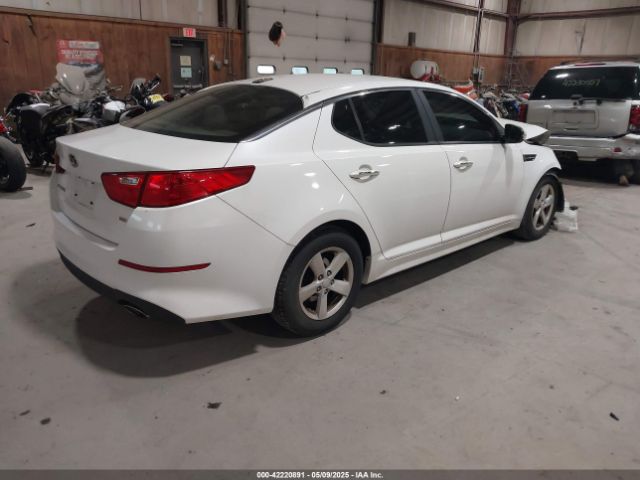 KNAGM4A70E5469179 KIA Optima Lx