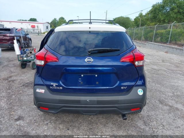 3N1CP5CU0JL518525 Nissan KICKS SV