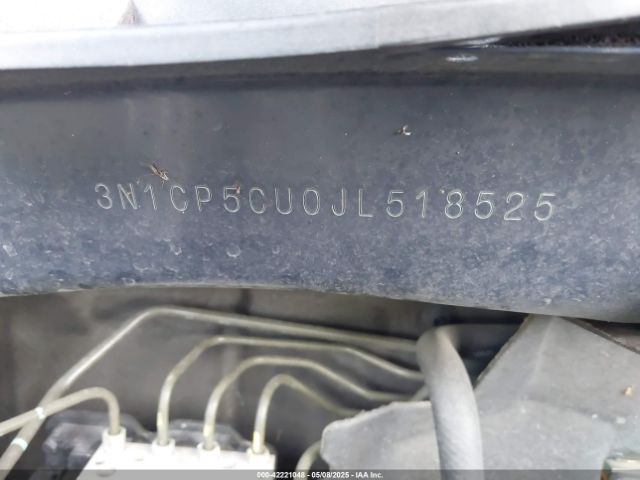 3N1CP5CU0JL518525 Nissan KICKS SV