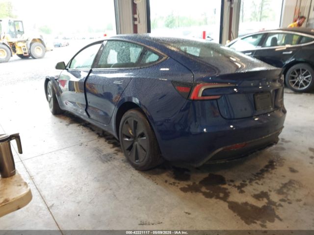 2025 TESLA MODEL 3 5YJ3E1EB4SF882440 Photo 2
