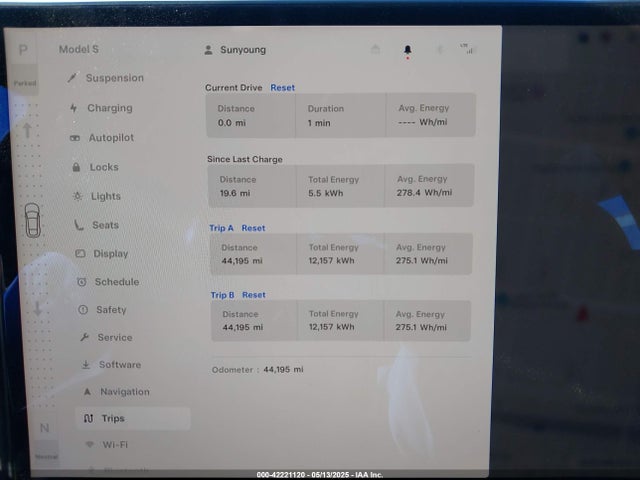 2022 TESLA MODEL S 5YJSA1E56NF492915 Photo 6
