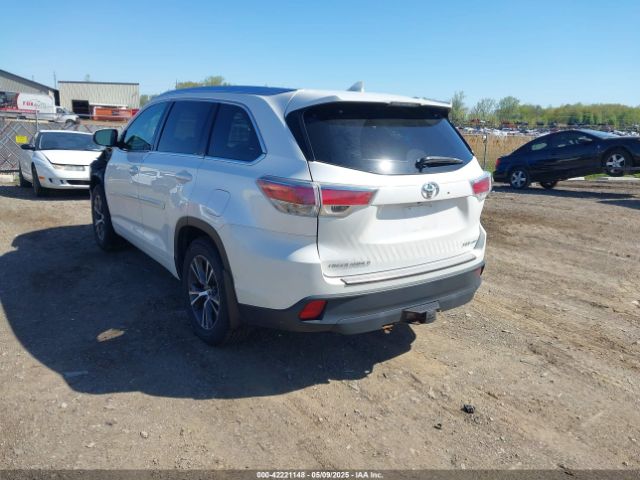 5TDJKRFH9GS319047 Toyota Highlander Xle V6