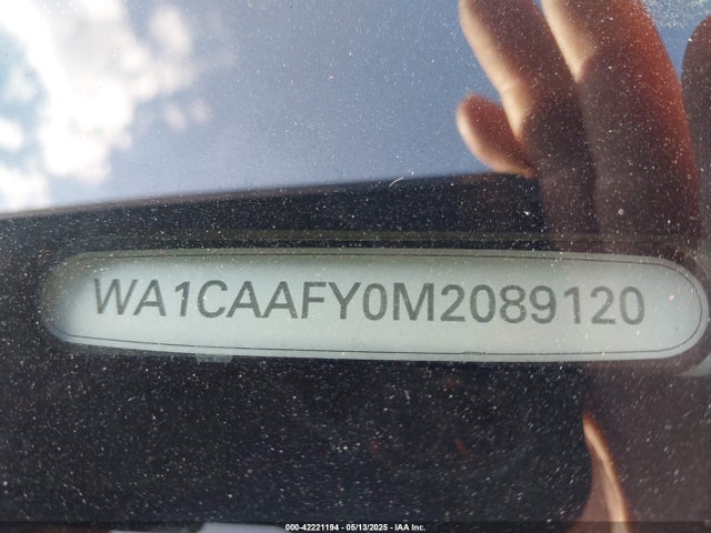 WA1CAAFY0M2089120 Audi 2021