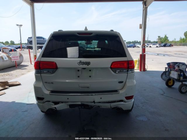 1C4RJFCG8JC229381 Jeep Grand Cherokee Overland 4x4