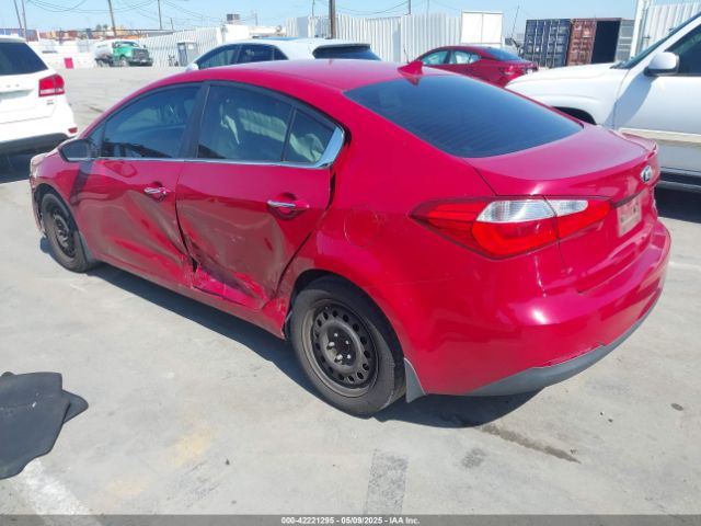 KNAFX4A80E5106263 KIA FORTE EX