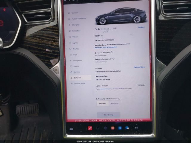 2016 TESLA MODEL S 5YJSA1E17GF174544 Photo 6