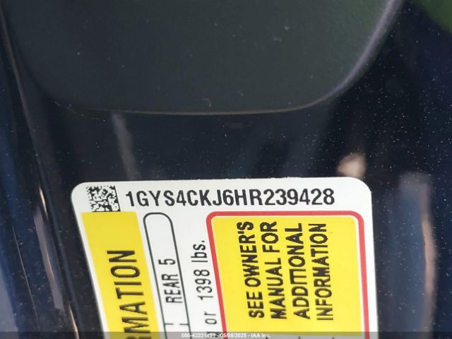 1GYS4CKJ6HR239428 Cadillac Escalade Premium Luxury